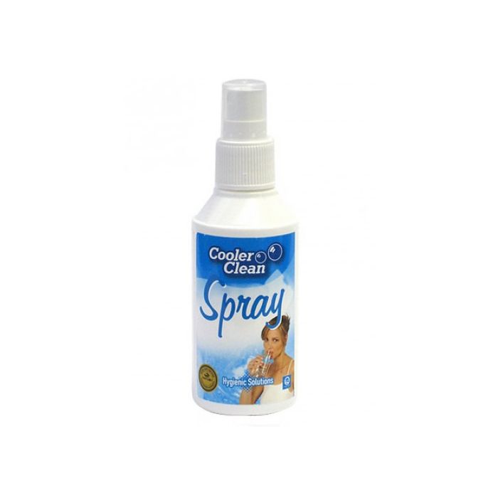 Watercooler cleaning spray